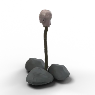 Effigy Head — rendered from the game's model