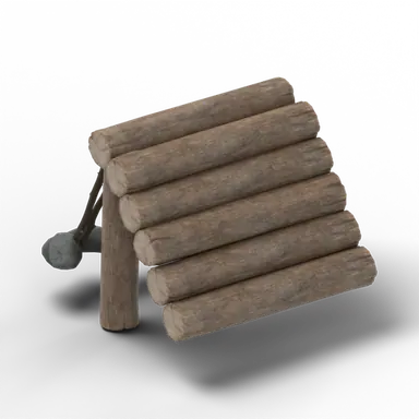 Shelter — rendered from the game's model