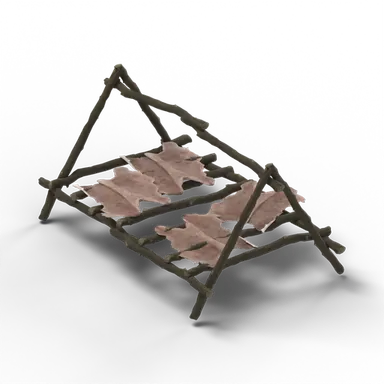 Bed — rendered from the game's model
