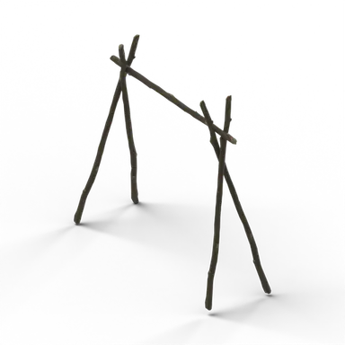 Drying Rack Lite — rendered from the game's model