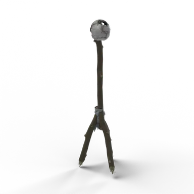 Skull Lamp — rendered from the game's model