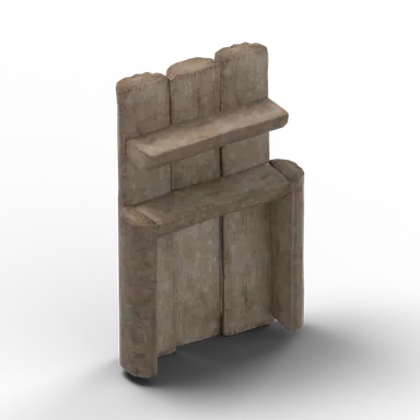 Food Holder Small — rendered from the game's model