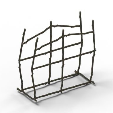 Log Holder Large — rendered from the game's model